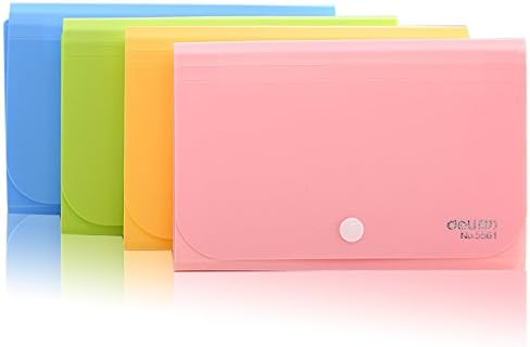 Expanding File Folder, Subdivision Accordion File Folder Mini Organizer PP - Image 6