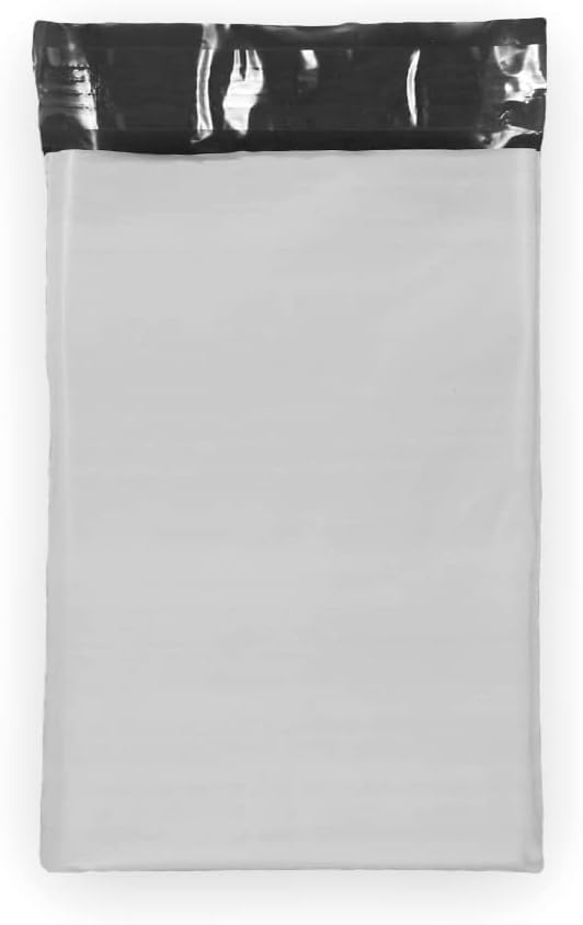 5 EcoSwift 19 x 24 White Poly Mailers Size #8 Self Sealing Bulk Packaging - Image 2