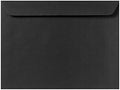 LUXPaper 9 x 12 Booklet Envelopes | Black Linen | 80lb. Text | 1, 000 Qty by LUXPaper