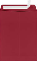 LUXPaper 9 x 12 Open End Envelopes | Peel & Press | Garnet Red | 80lb. Text | by LUXPaper