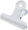 HAHIYO 2inch White Bulldog Clips Metal File Hinge Binder Clips Clamps Save by HAHIYO