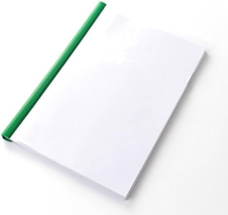 Sliding Bar Clear Report Covers, 40 Sheet Capacity, Transparent Resume - Image 4