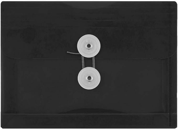 JAM PAPER Plastic Booklet Envelopes - Image 2