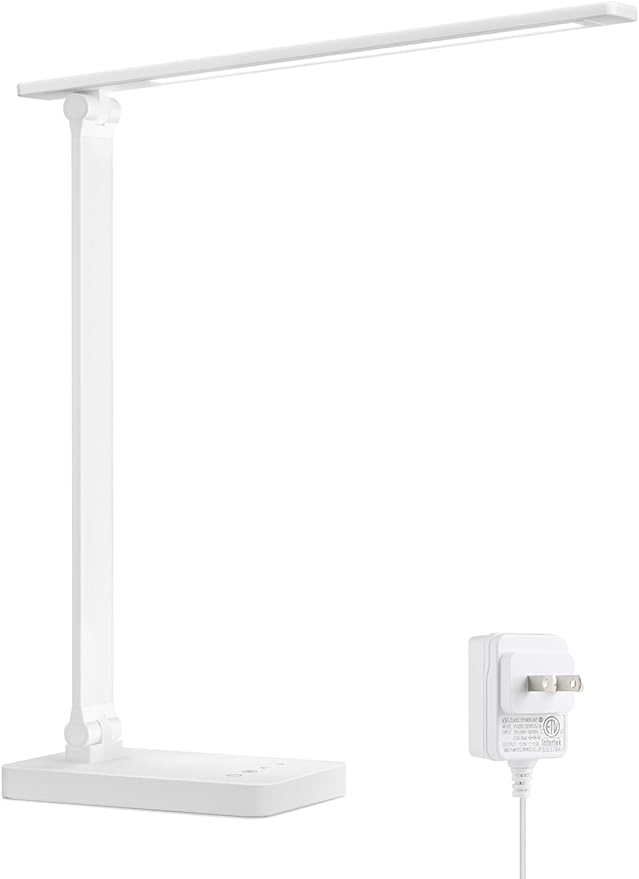 Lepro LED Desk Lamp, Metal Desk Light 9.5W 800lm, Best Task Lamp, 5 Color Modes by Lepro