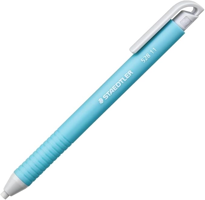 STAEDTLER Vinyl Eraser Holder 18-Pack: 3 Units Retractable Erasers - Image 7