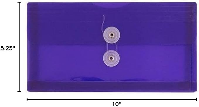 JAM PAPER Plastic Envelopes - Image 6