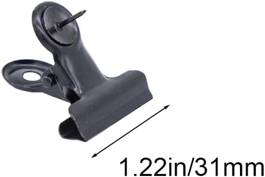 20pcs Metal Push Pins Clips 31mm - Image 2