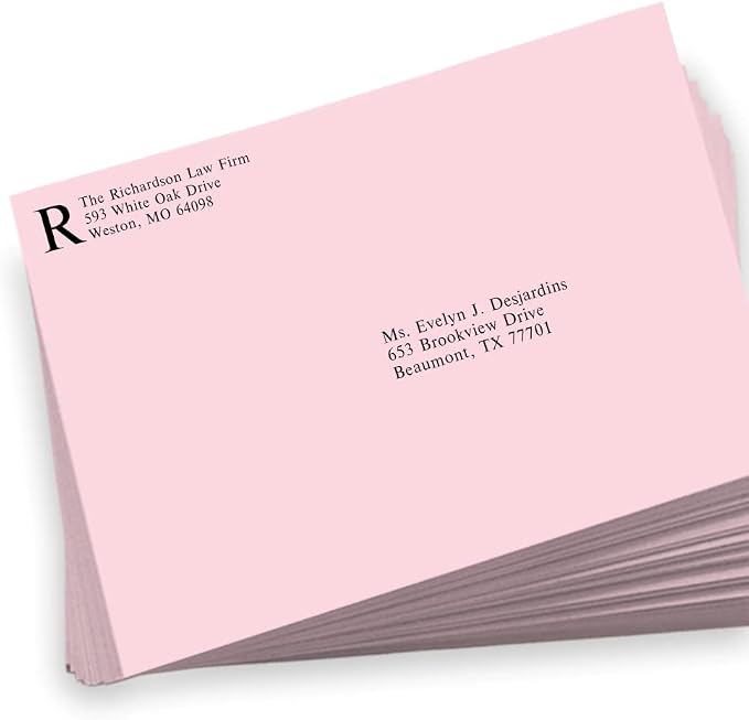 LUXPaper 9 x 12 Booklet Envelopes | Candy Pink | 80lb. Text | 50 Qty - Image 4