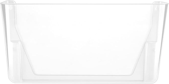 Amazon Basics Expandable Plastic Wall File Organizer, Hanging File Holder - Image 2