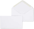 Staples #6 White Standard Business Envelopes, V‑Flap Gummed Closure, by Staples