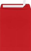 LUXPaper 9 x 12 Open End Envelopes | Peel & Press | Ruby Red | 80lb. Text | 500 by LUXPaper