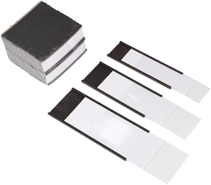 C Channel Magentic Label Holders 2x5.5 Inches - Image 9