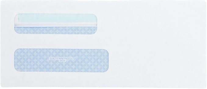 Quality Park #8 5/8 Security Envelopes, Double Window, Self Seal Envelopes - Image 5