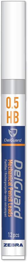 Zebra Delguard #2 Mechanical Pencil Lead Refill, 0.5 Mm - Image 2