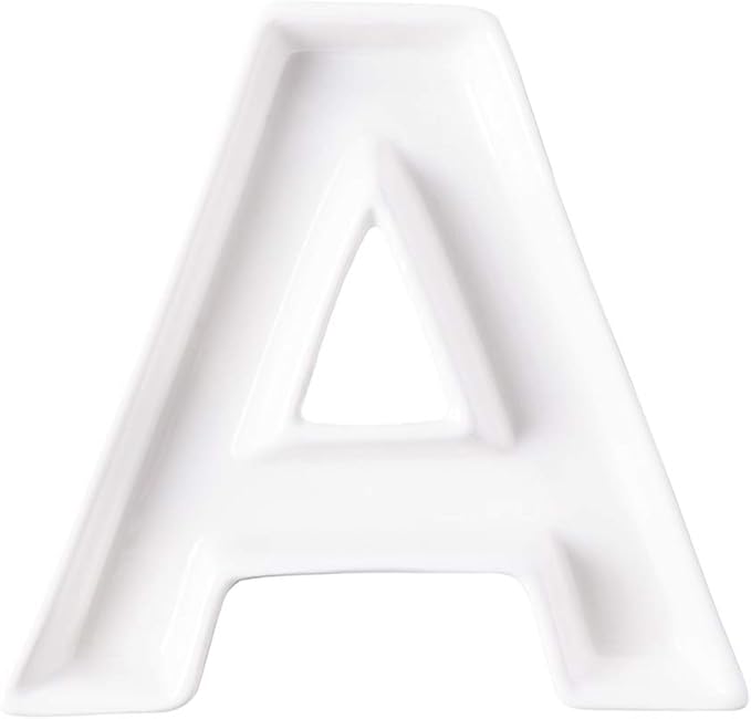 Coffeezone Name Plates Small Letter Dishes by Coffeezone