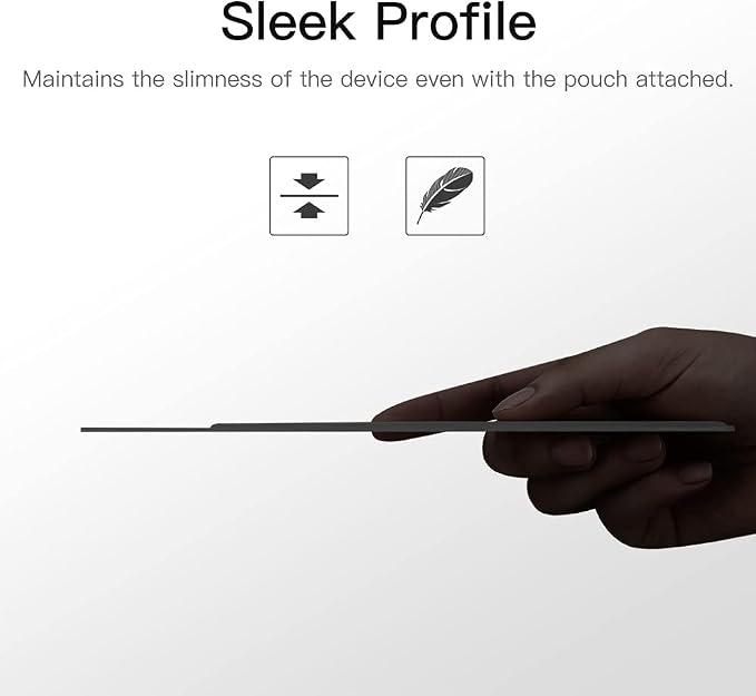 MoKo Pencil Holder Sticker Fit Apple Pencil Pro// 1st/ 2nd Generation, Elastic - Image 6