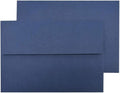A7 Navy Blue Invitation 5x7 Envelopes 100 Count- Self Seal, Square Flap by AZAZA