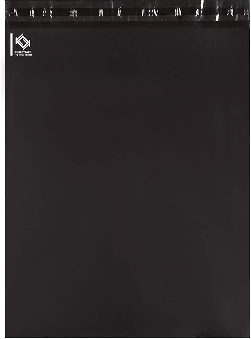 KKBESTPACK 100 Pcs 12x15.5 Poly Mailer Envelopes Shipping Bags Self Adhesive by KKBESTPACK