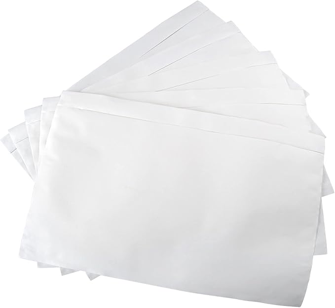 Coopaty 6" x 9" Adhesive Packing List Envelopes Clear Plastic Mailing Shipping - Image 6