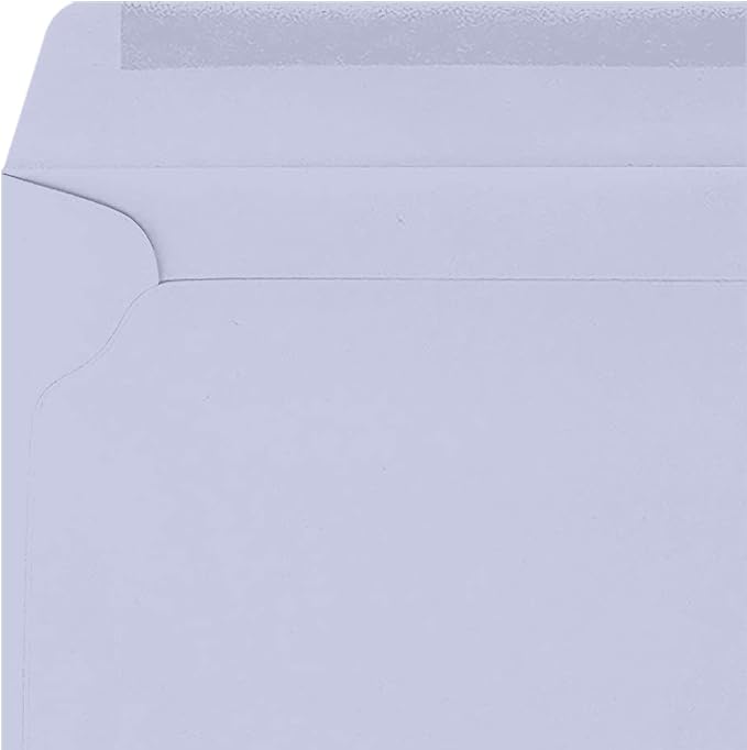 LUXPaper 9 x 12 Booklet Envelopes | Lilac Purple | 80lb. Text | 250 Qty - Image 4