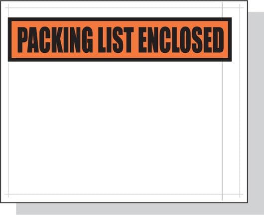 GPI - Packing List Envelopes, 5.5" x 10" Packing Slip Pouches, Top Loading - Image 5