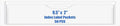 Origin-Joy 50 PCS Self-Adhesive Index Label Pockets by Origin-Joy