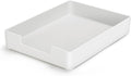 Letter-Size Tray Desk Letter Tray Paper Tray, Sturdy Heavy-Duty Plastic Printer by AZFUNN