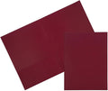 JAM PAPER Two Pocket Textured Linen Presentation Folders by JAMPaper