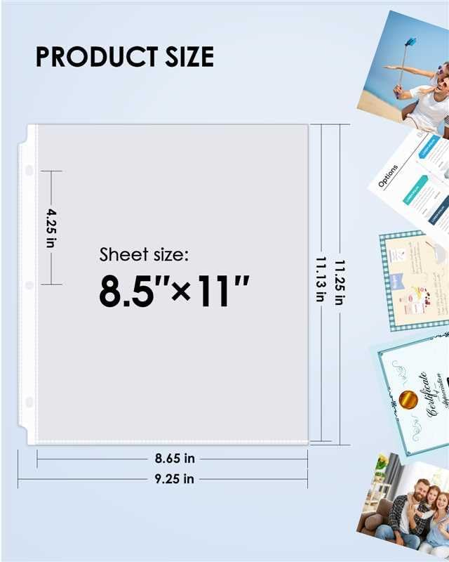 KTRIO Heavy Duty Sheet Protectors - Image 7