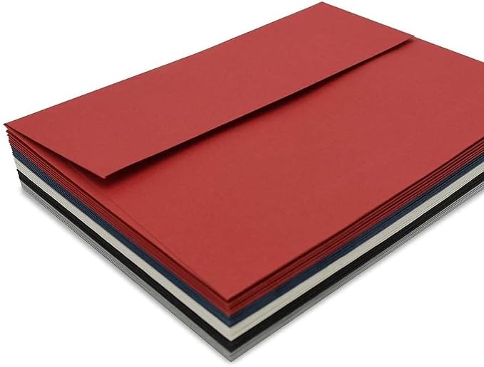 A7 Printable Red Envelopes 5X7 50 Pack - Image 6