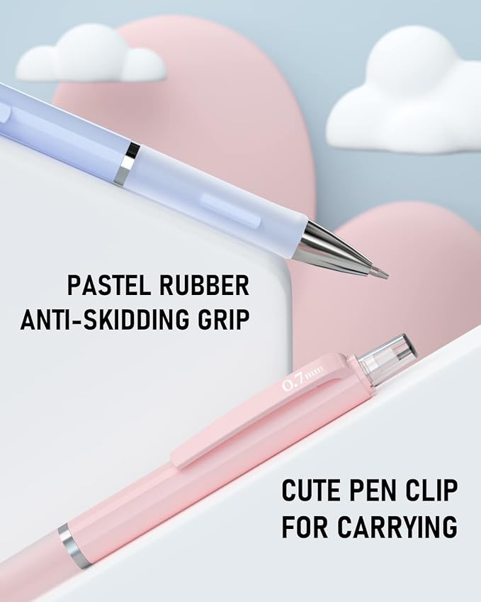Nicpro 6PCS Pastel Mechanical Pencil Set - Image 3