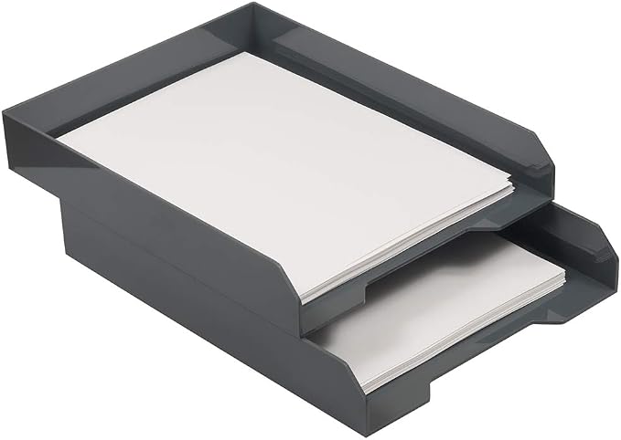 JAM PAPER Stackable Paper Trays - Image 4