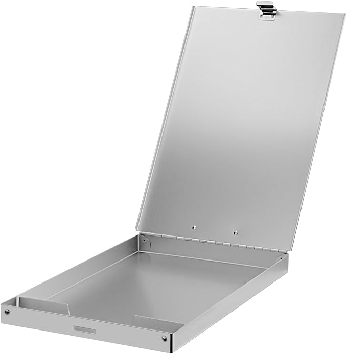 ZCZN Aluminum Clipboard with Storage, 6 Pack Recycled Metal Clipboard Box - Image 4