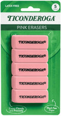 Ticonderoga Wedge Erasers, 72 Packs, 360 Erasers Total by Ticonderoga