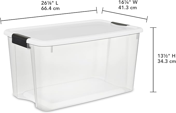 Sterilite 24-Pack Ultra Latching Box, Storage Bins - Image 3