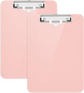 Hongri Plastic Clipboard with Pen Holder, Nurses and Women, Low Profile Clip by Hongri