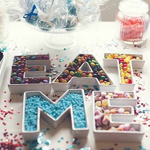 Coffeezone Small Candy/Nuts Decoration Ideas, Small Porcelain Dishes in Letter - Image 7