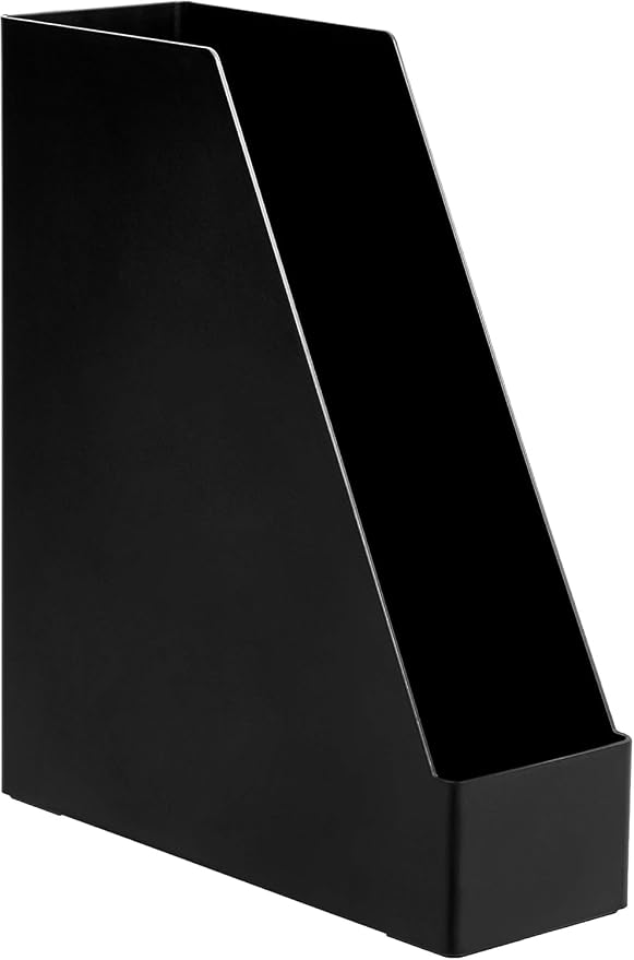 Amazon Basics Plastic Desk Organizer Magazine Rack and File Holder - Image 5