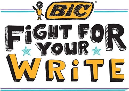 BIC Glide Exact Blue Retractable Ballpoint Pens, Fine Point, 12-Count Pack - Image 9