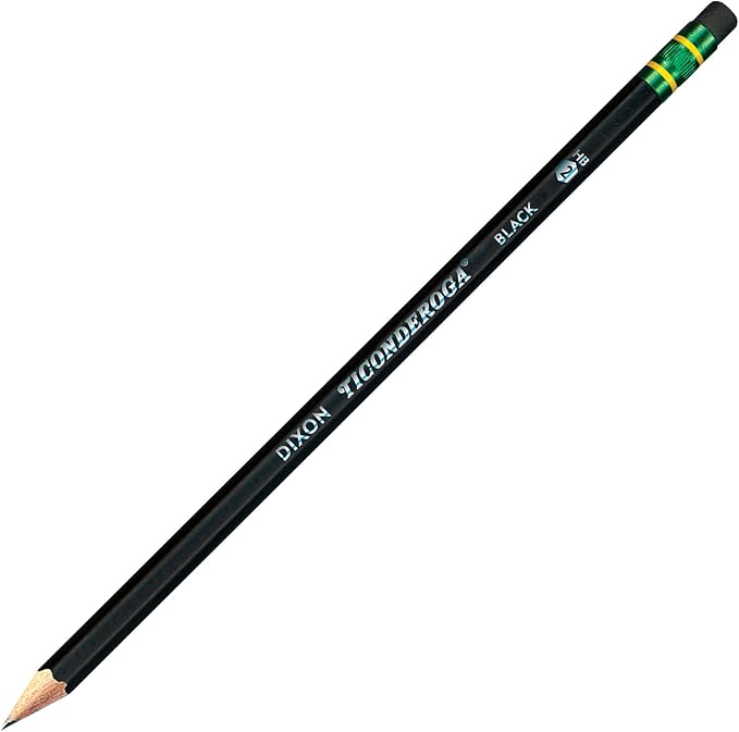 Ticonderoga Wood-Cased Pencils, Unsharpened, #2 HB Soft - Image 4