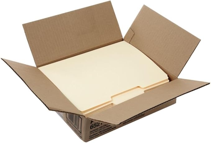 Pendaflex File Folders, Durable Manila Folders, Letter Size, 3 Top Tabs - Image 6