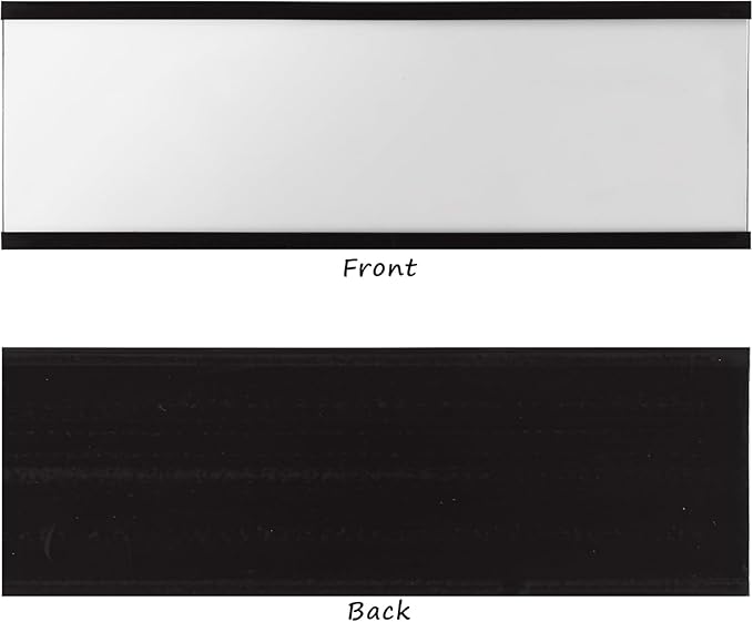 Realth C Channel Magnetic Label Holders 50 Pack 3'' x 4'' - Image 4