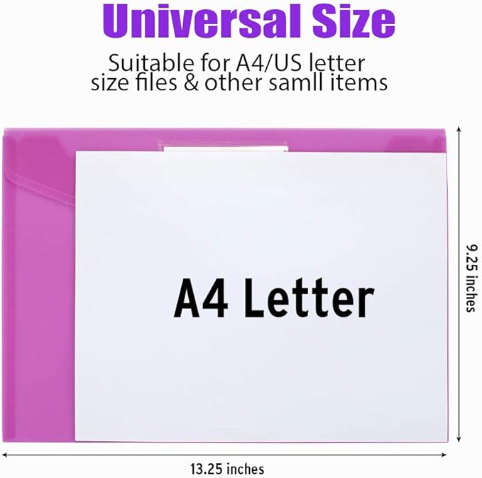 Sooez 10 Pack File Folders, Folder - Image 6
