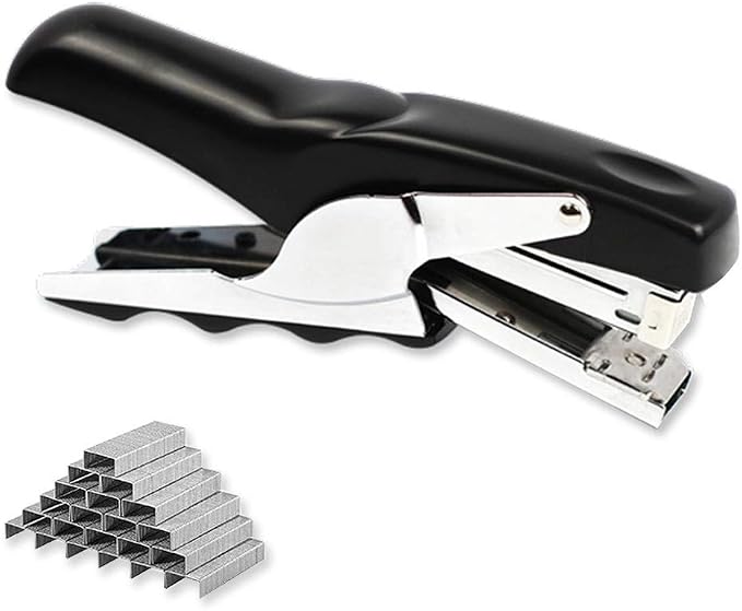 Stapler with 1000 Staples-Plier Stapler Save 60% Power, Good - Image 7