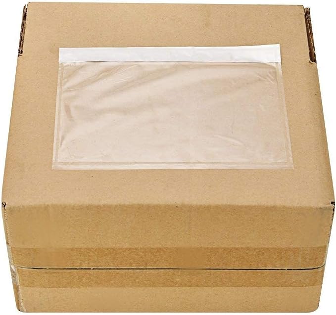 9527 Product 6" x 9" Clear Adhesive Top Loading Packing List Clear Shipping - Image 8