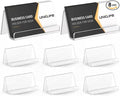 Uniclife 8 Pack Acrylic Business Card Holder by UnicLife