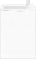 LUXPaper 9 x 12 Open End Envelopes | Peel & Press | White Linen | 80lb. Text | by LUXPaper