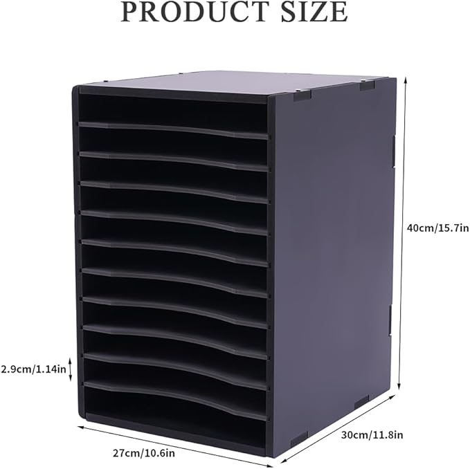Mail Organizer 11 Slots, Literature Organizer - Image 6