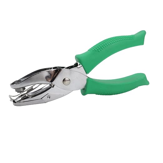 1/4 Inch Heart Shaped Hole Puncher, Handheld Single Hole Paper Punch, One Hole by Aacehlh