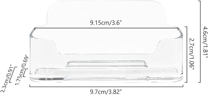 HSYMQ 4 Pack Business Card Holder - Image 4